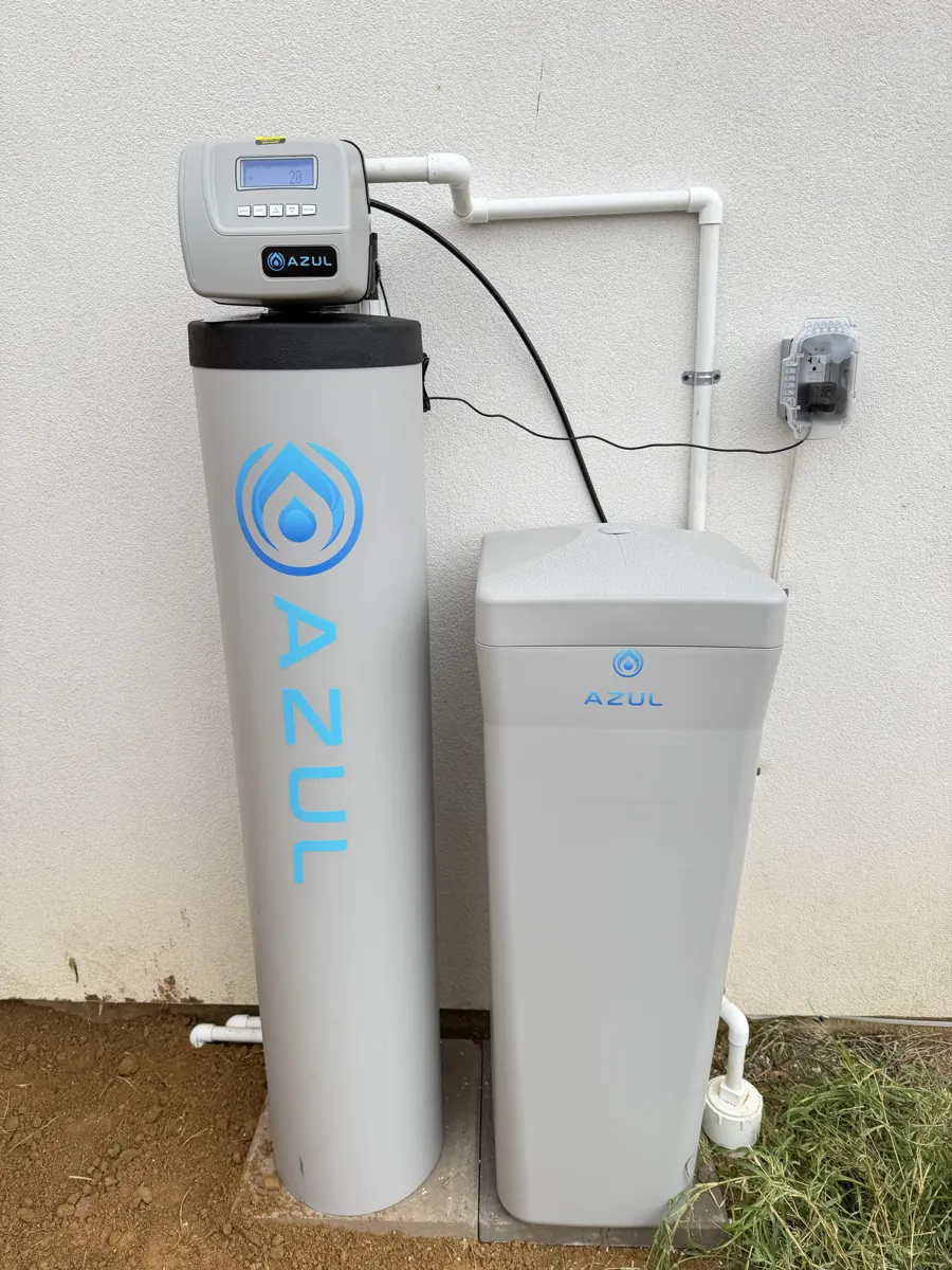 Azul Water Co outdoor system installation — Laredo TX