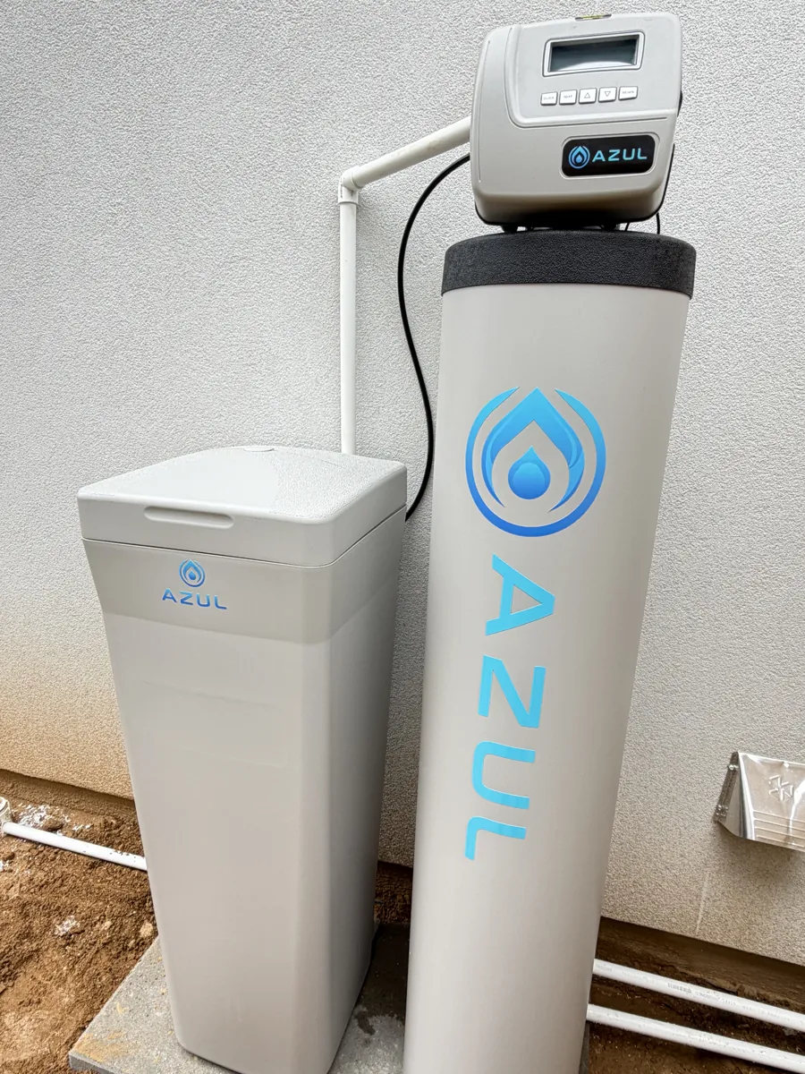 Azul Water Co water softener install — Laredo TX